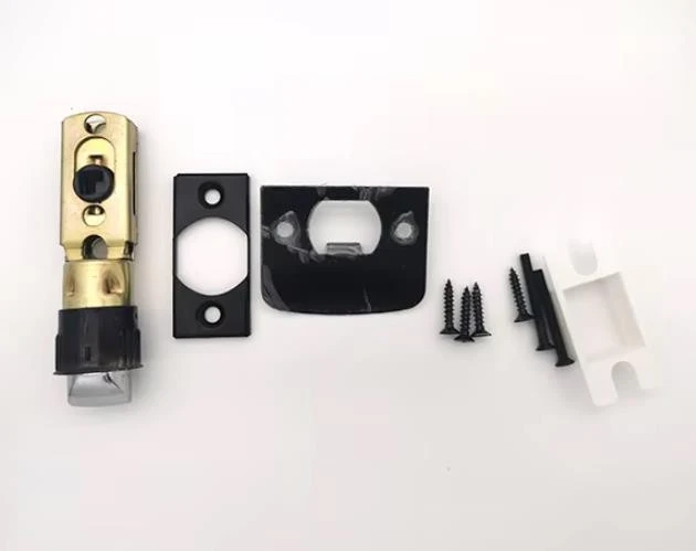 Black Square Door Handles With Lock